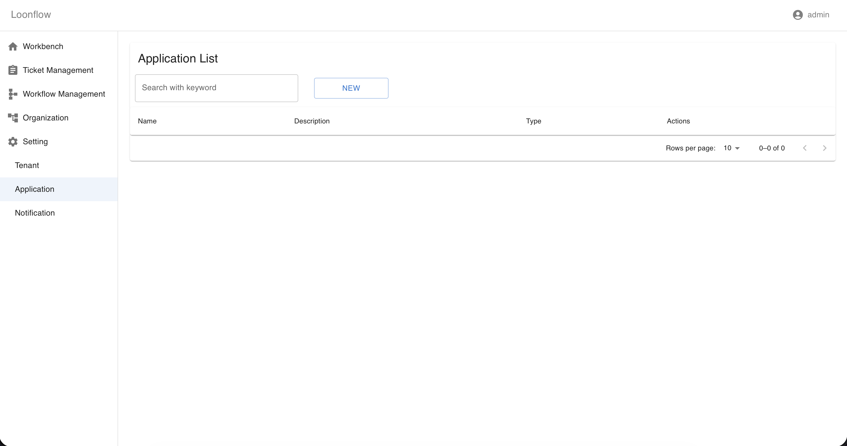 Loonflow Screenshot