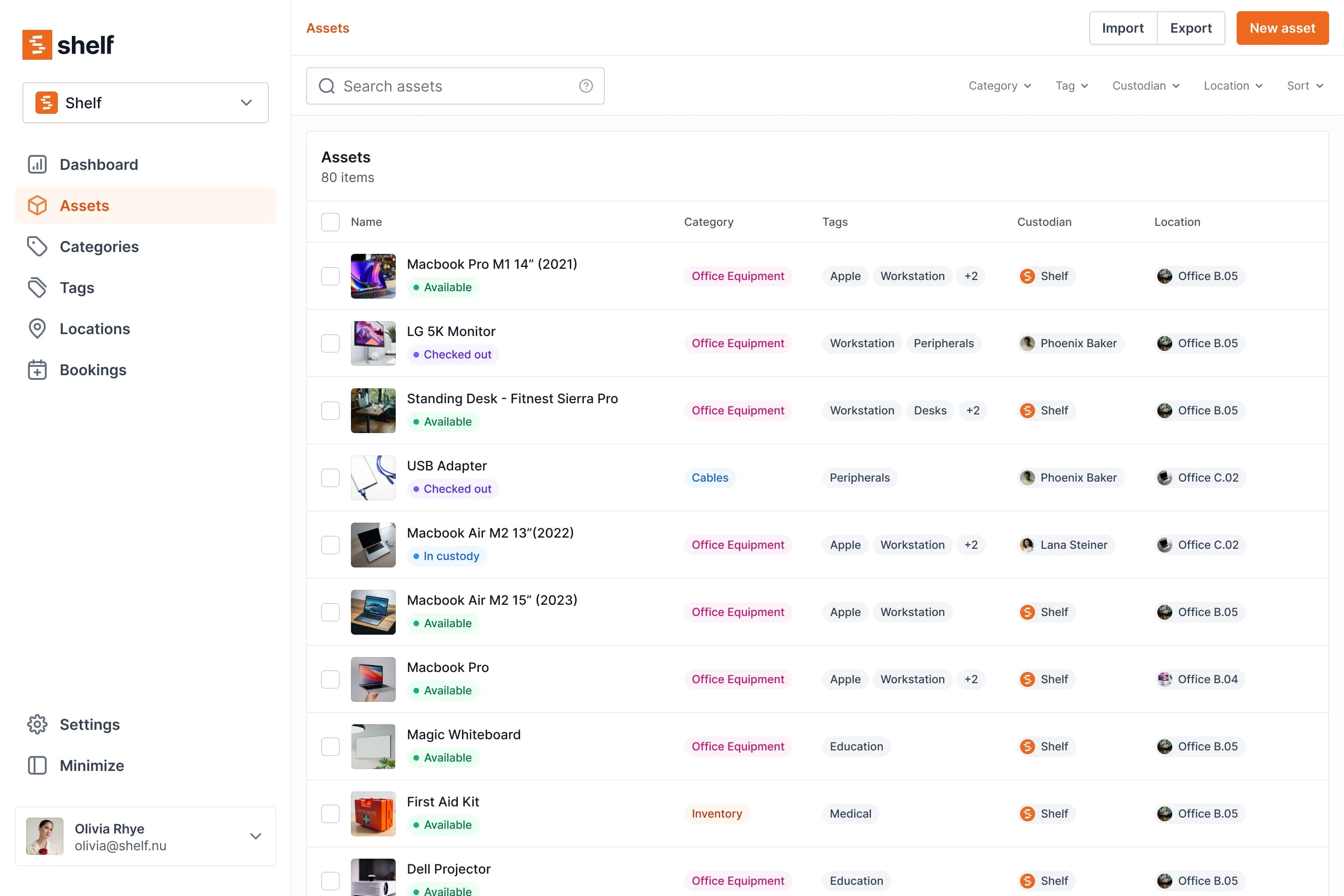Shelf Screenshot
